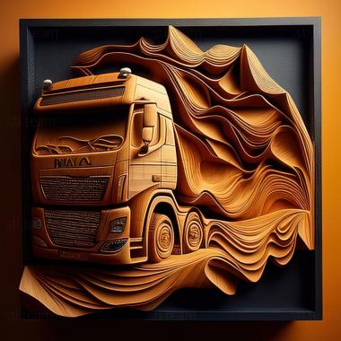 3D модель Volvo FMX (STL)